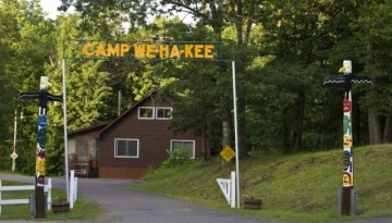 Camp WeHaKee Entrance