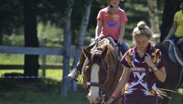 Horseback riding at wehakee