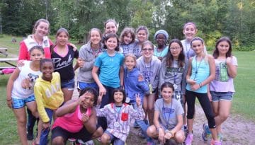 WeHaKee Camp for Girls campers.