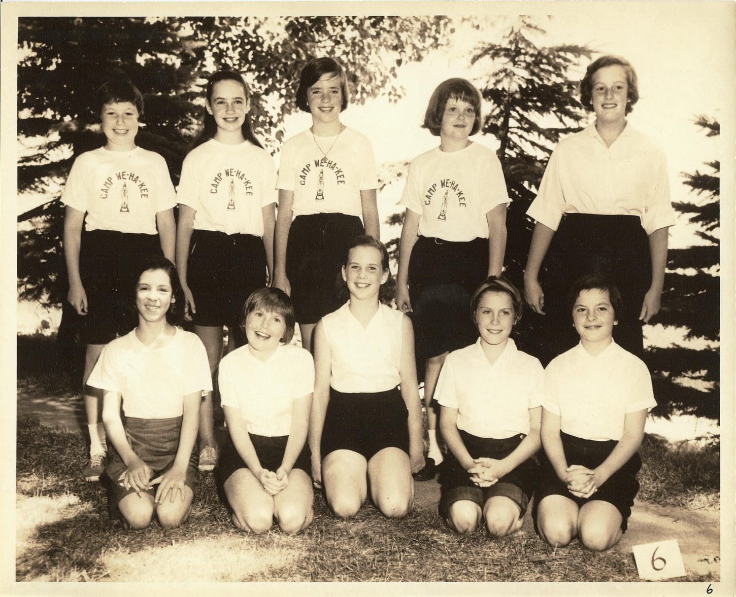WeHaKee Camp for Girls in 1962