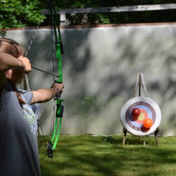 Archery at WeHaKee Camp for Girls