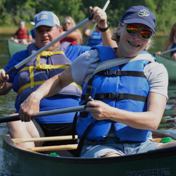 Spending quality family time together out on Hunter Lake