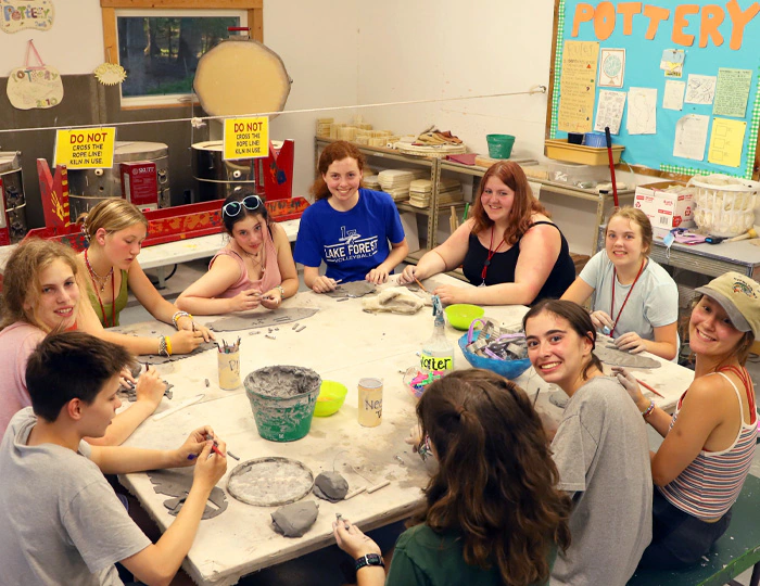 Pottery, painting, jewelry making, newspaper, photography, tie-dying, and more! Learn More